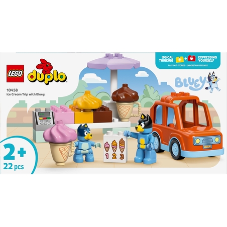 Конструктор LEGO Duplo Bluey - Сладоледено приключение