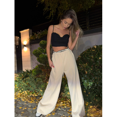 Sandra beige sweatpants