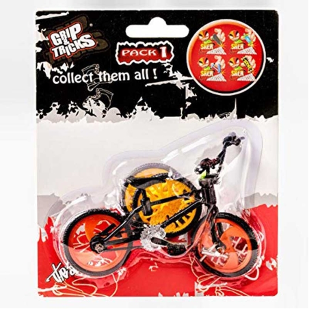 Играчка за пръсти Колело BMX, черно