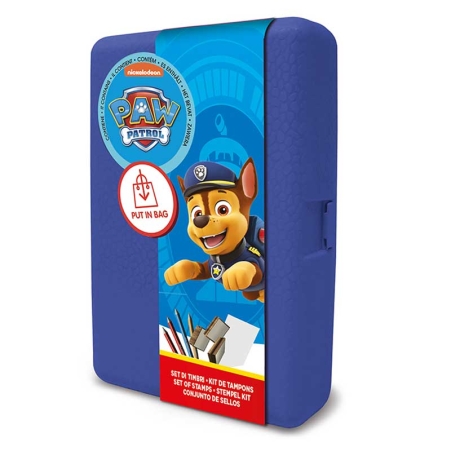 Кутия за съх
ранение "Paw Patrol" с аксесоари за оцветяване и 3 печата
