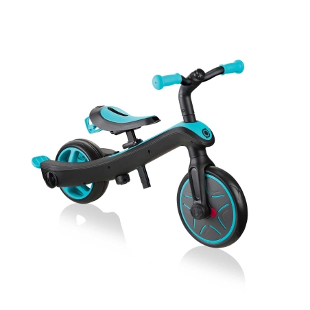 Детска триколка 4 в 1, Globber Trike Explorer синьо-зелена