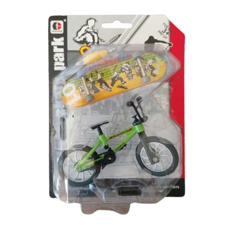 Комплект фингърборди - скейтборд и колело BMX