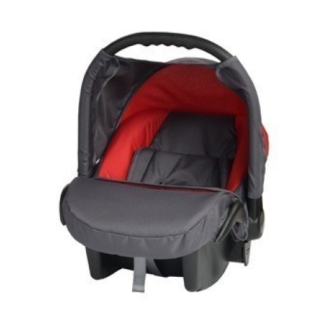 Кошче за бебета за кола Baby Merc Junior Twist графит и червено