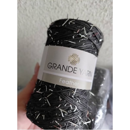 FEATHER 1/ЧЕРНО СРЕБРО