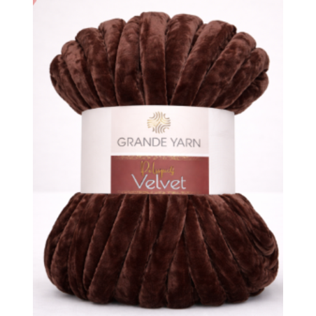 POLYPUFF VELVET/КАДИФЕ-КАФЯВО