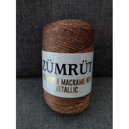 Макраме Зюмрют Металик -4