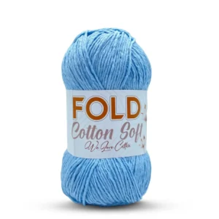 FOLD Котон Софт/бебшко син