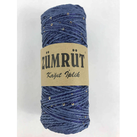 Zümrüt /Рафия с пайети04