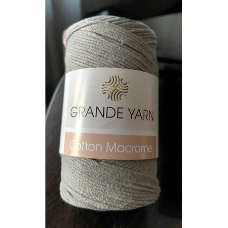 МАКРАМЕ- GRANDE YARN COTTON/123GY