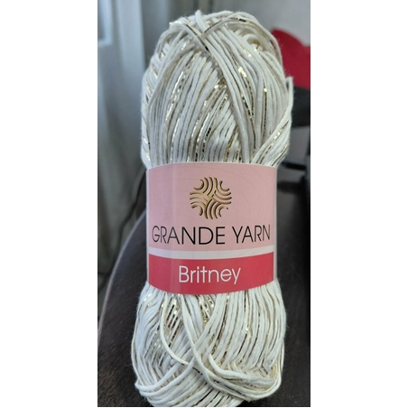 БРИТНИ GY9102А/бяло със злато