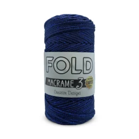 Макраме-FOLD 3 Лурекс / 262