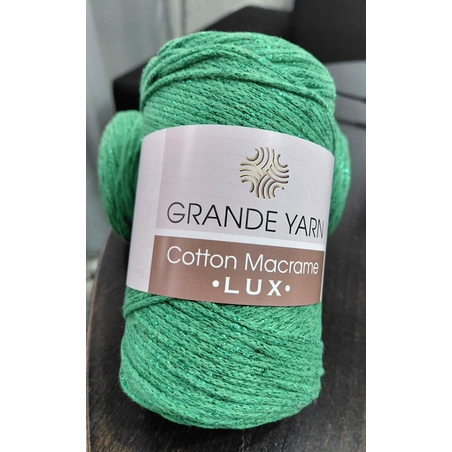 МАКРАМЕ- GRANDE YARN COTTON LUX/128GY