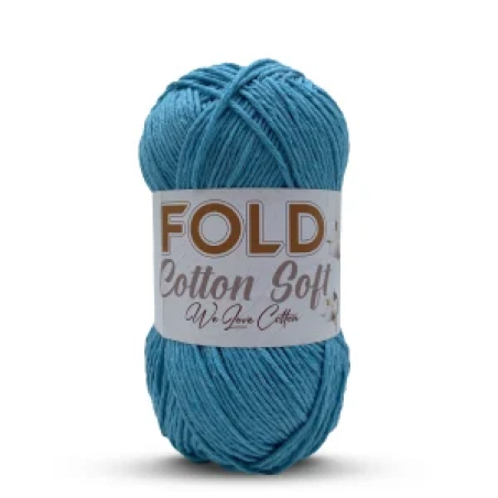 FOLD Котон Софт/синьо