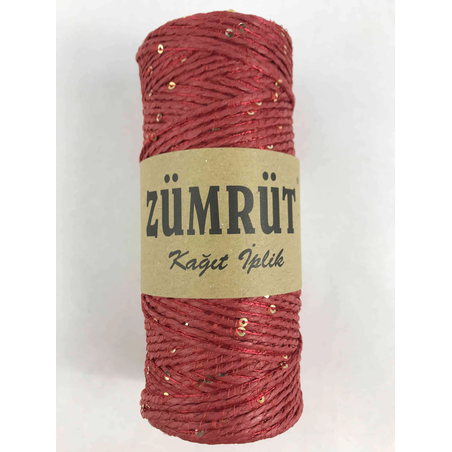 Zümrüt /Рафия с пайети05