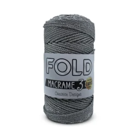Макраме-FOLD 3 Лурекс / 062