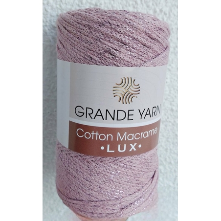 МАКРАМЕ- GRANDE YARN COTTON LUX/132