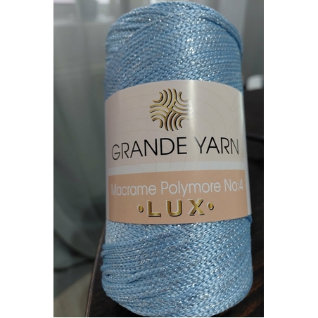 МАКРАМЕ GRANDE YARN LUX 4/120