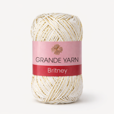 БРИТНИ GY9102А/бяло със злато