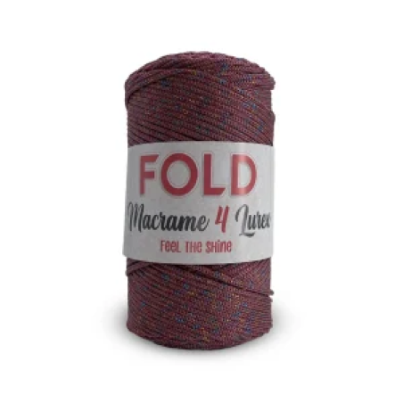 Макраме-FOLD 4 Лурекс /03