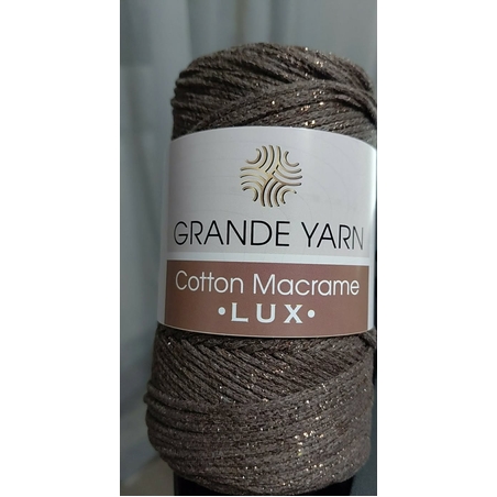 МАКРАМЕ- GRANDE YARN COTTON LUX/136GY