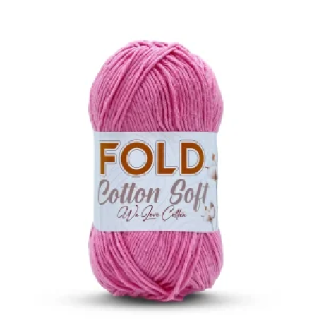 FOLD Котон Софт /бомбонено розов
