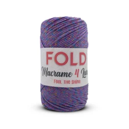 Макраме-FOLD 4 Лурекс/ 09