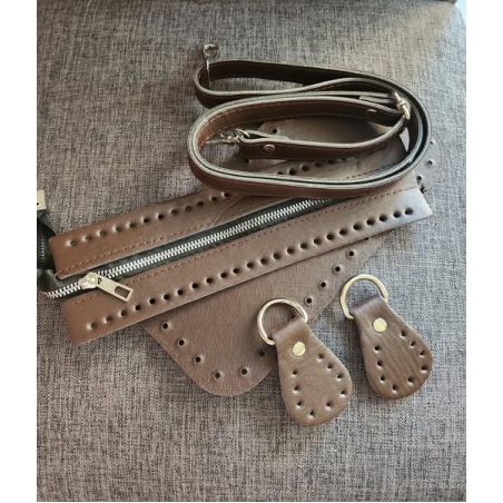 КОМПЛЕКТ ЗА ЧАНТА/Т.КАФЯВО