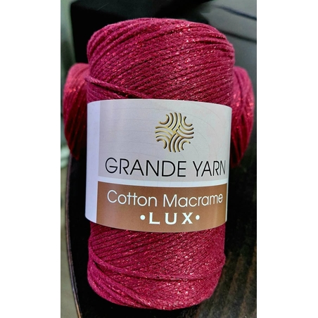 МАКРАМЕ- GRANDE YARN COTTON LUX/139GY