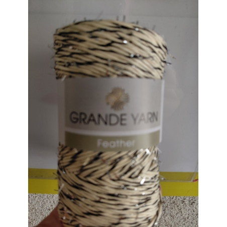 FEATHER 9/ШАРЕНО ЕКРЮ СРЕБРО