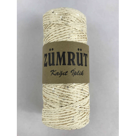 Zümrüt /Рафия с пайети07