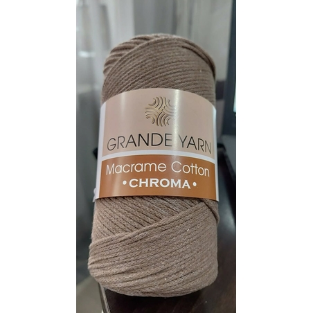 Макраме-GRANDE YARN COTTON CHROM/GY29