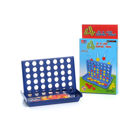 Занимателна игра 4 в линия 11х21см - 65669