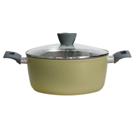 Тенджера с капак 26cm GRAMMY-GREEN