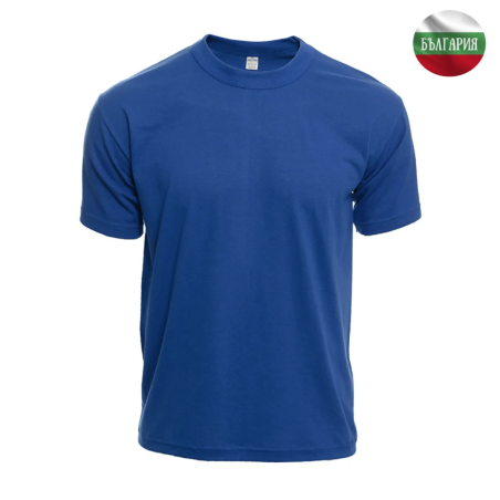 Мъжка тениска - Коралово синьо - 58/3XL - 060356