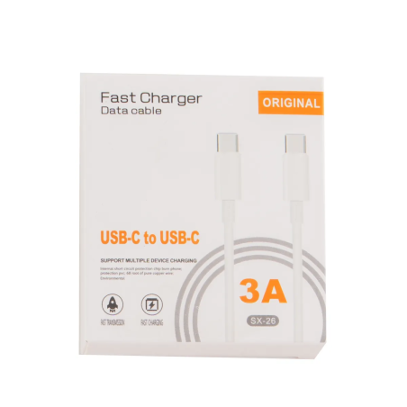 Кабел за зареждане 1м. USB-USB - 64026