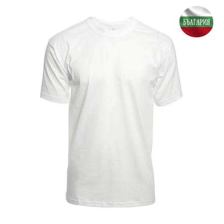 Мъжка тениска - Бяла - 46/ХS - 060300