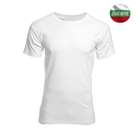 Мъжка тениска - Рипс - Бяла - 2ХL - 060505