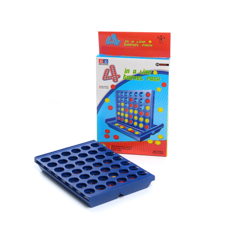 Занимателна игра 4 в линия - 21х15см - 65670