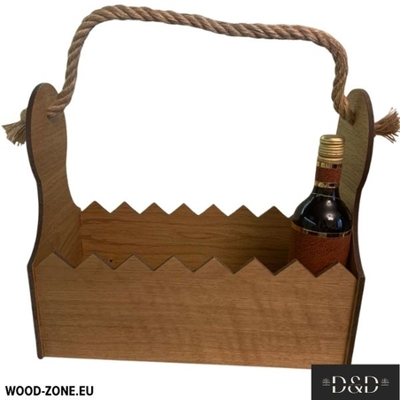 Дървена кошница XL, серия 