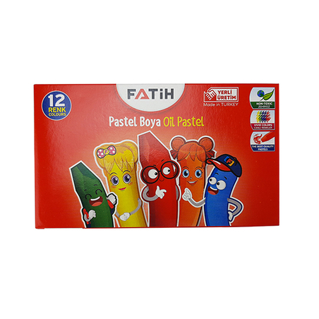 Маслени пастели Fatih 12 цвята