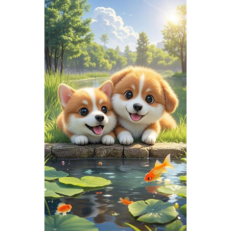 Диамантен гоблен 20х30 см. - JS17990