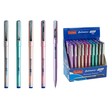 Химикалка Goldex - Solitario Pro Gel
