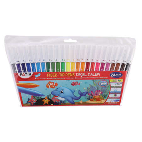 Флумастери Fatih 24 цвата