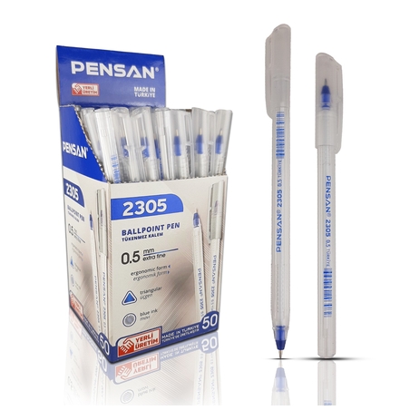 Химикалка Pensan 2305 / 0.5 мм. Син