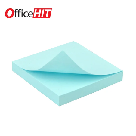 Самозалепващи листчета 76х76 Сини пастелни