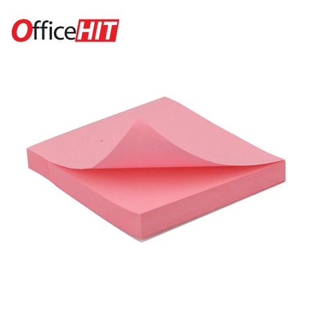 Самозалепващи листчета 76х76 Розови пастел