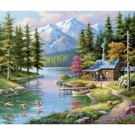 Картина по номера 40х50 см. - YCGJC37685