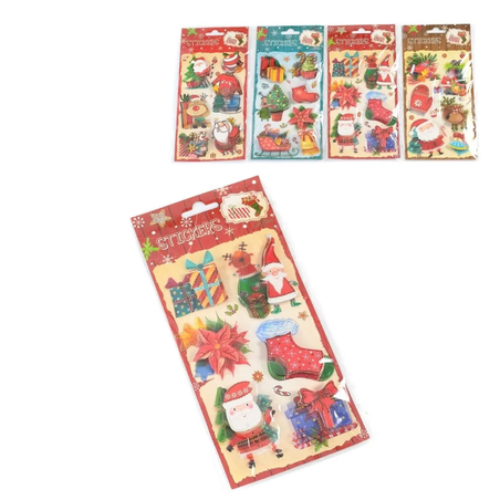 Коледни 3Д стикери - 2