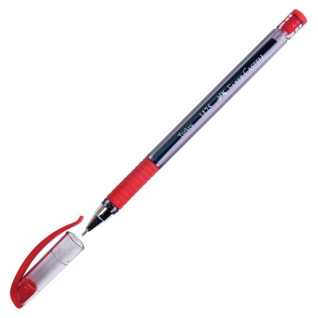 Химикалка Faber-Castell 1425 Fine ЧЕРВЕНА
