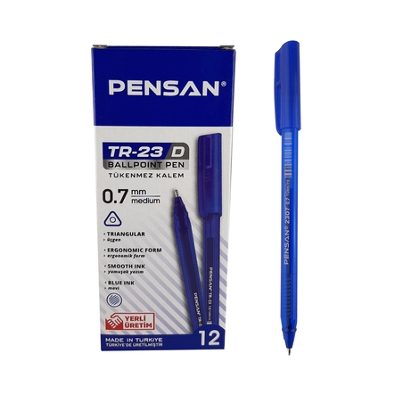 Химикалка Pensan TR23 / 50D 0.7мм Син